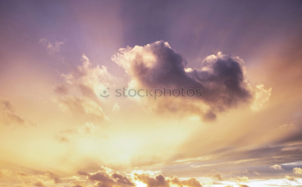 Similar – spring evening Clouds