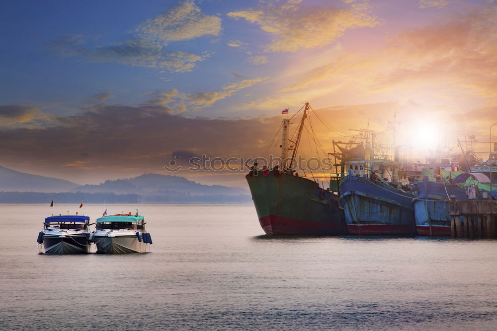 Image, Stock Photo Port of Vancouver Industry