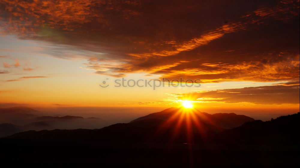 Similar – Image, Stock Photo Sunset