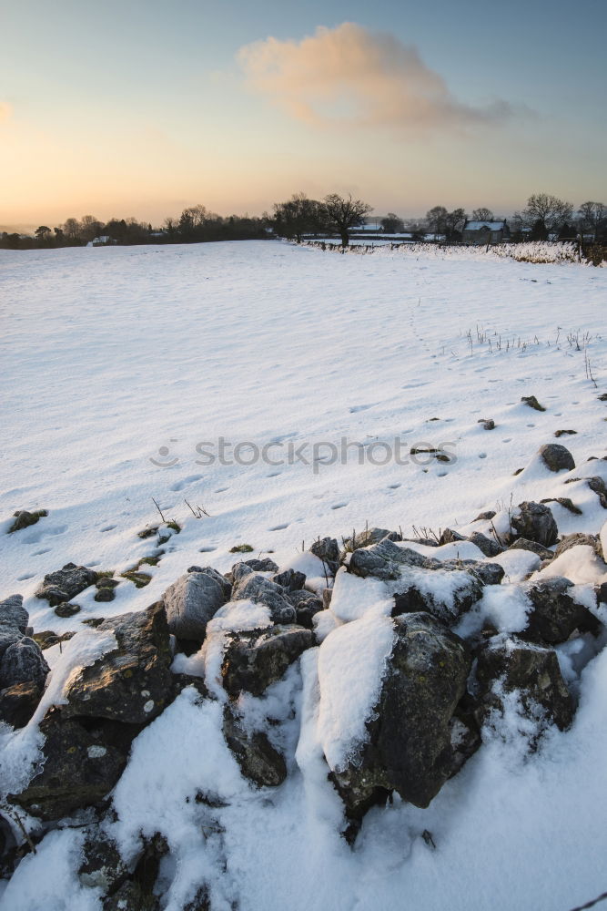 Similar – Winterdorf Umwelt Natur