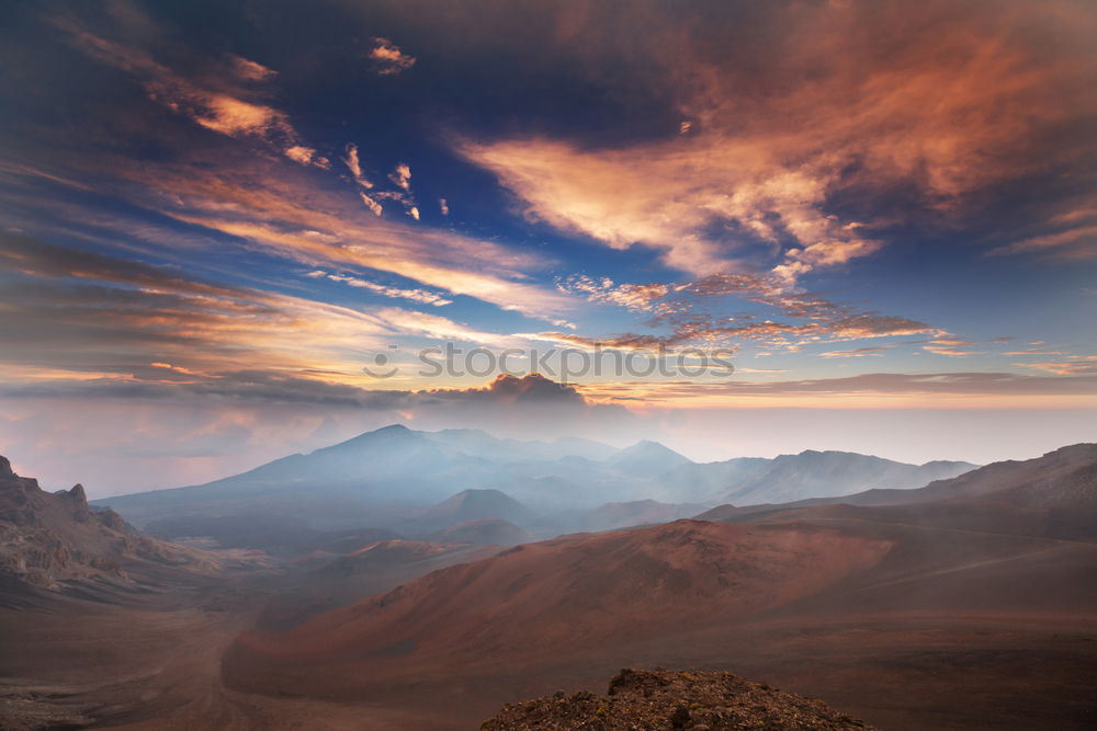 Image, Stock Photo Dolomites against the light