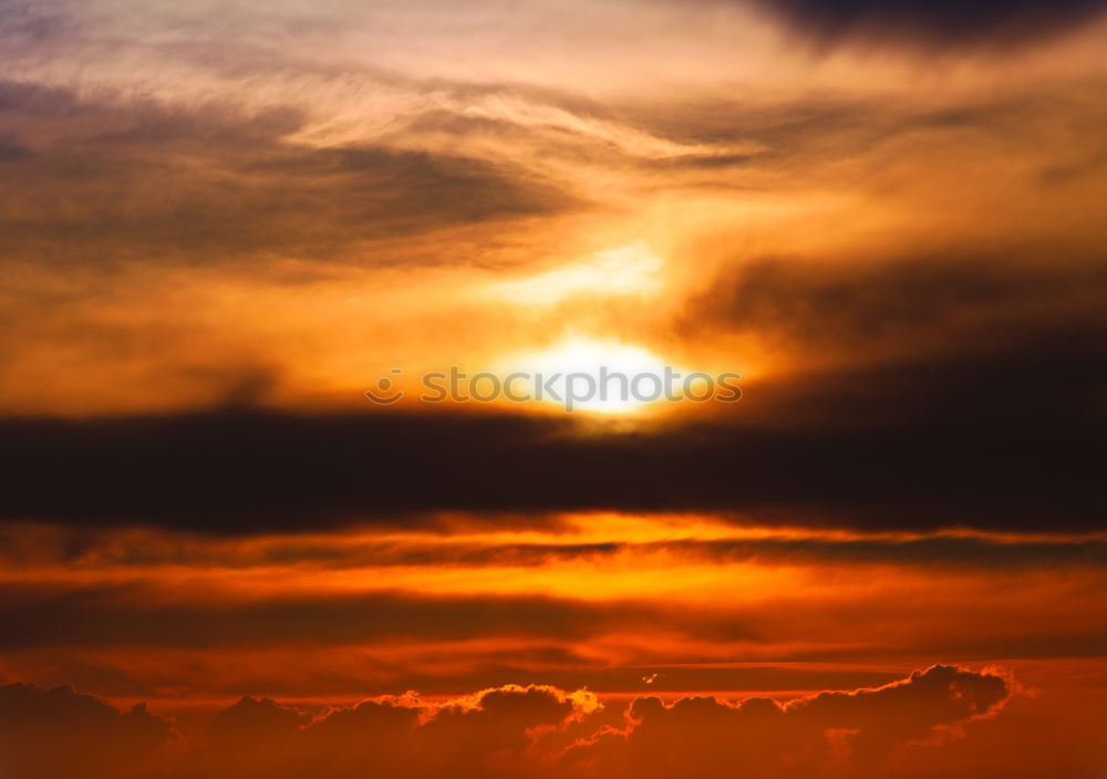 Similar – Sunset Austria Clouds