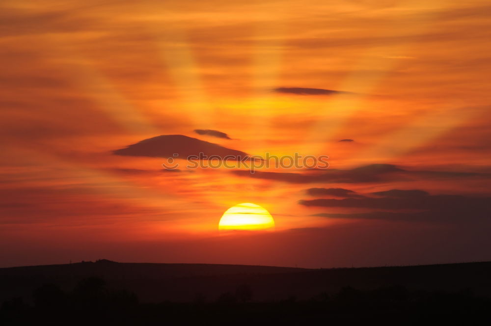 Similar – Sunset Austria Clouds