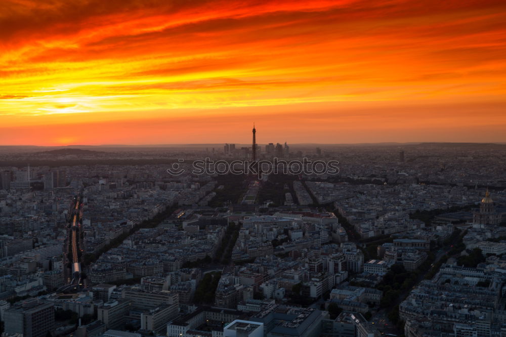 Similar – Image, Stock Photo Paris Sunset