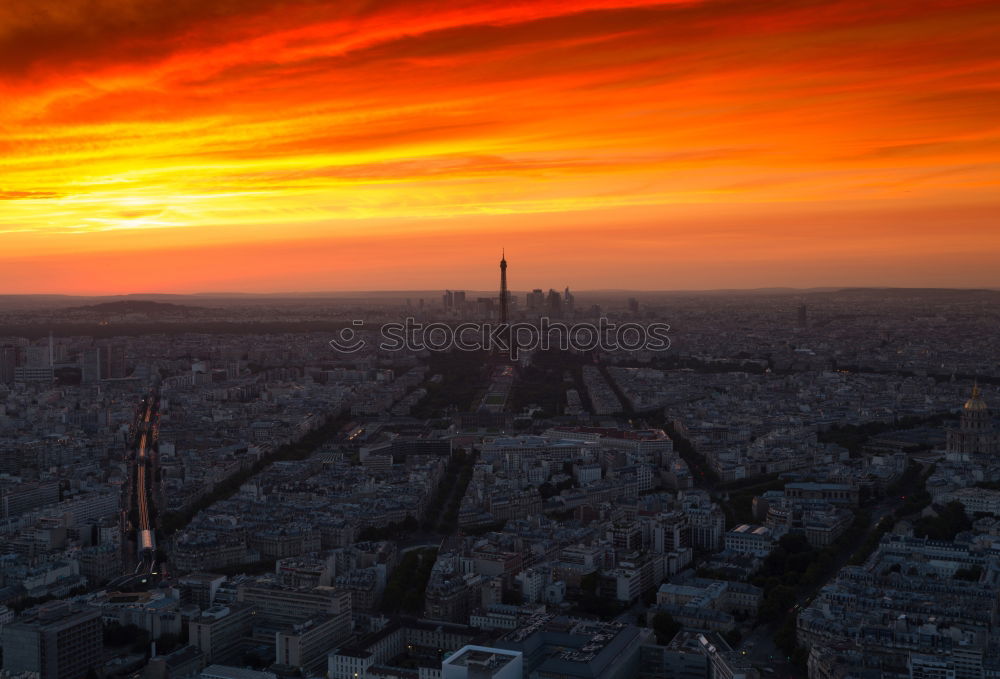 Similar – Image, Stock Photo Paris Sunset