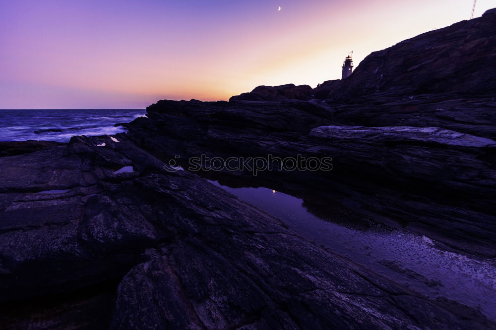 Similar – Image, Stock Photo Milky Way | Glyfada Beach | Night |