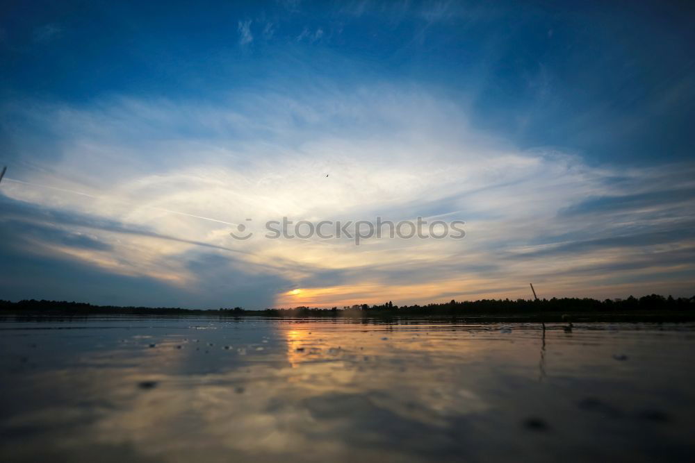 Similar – Image, Stock Photo sunrise Wind energy plant