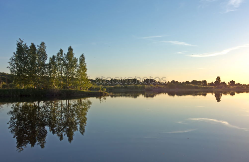 Similar – boat at the lake Nature