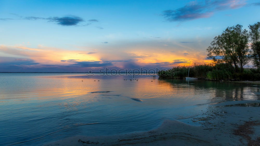 Similar – Image, Stock Photo Outside at lake III