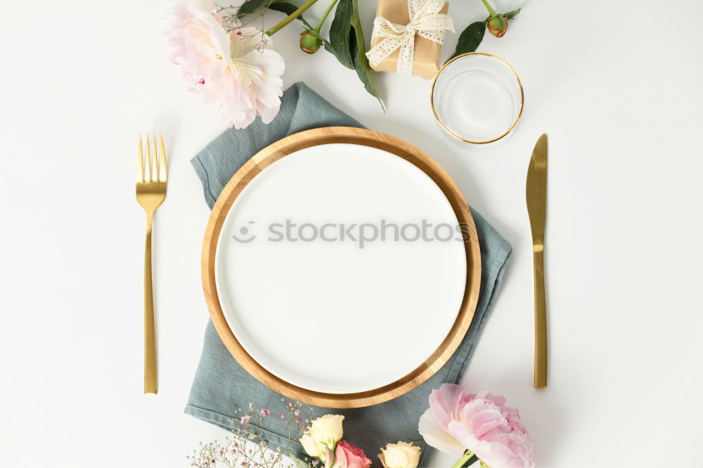 Similar – Garden hand tools, watering can and flowers