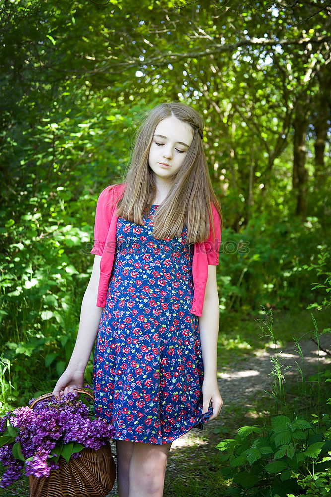 Similar – Image, Stock Photo Carina in the woods. Trip