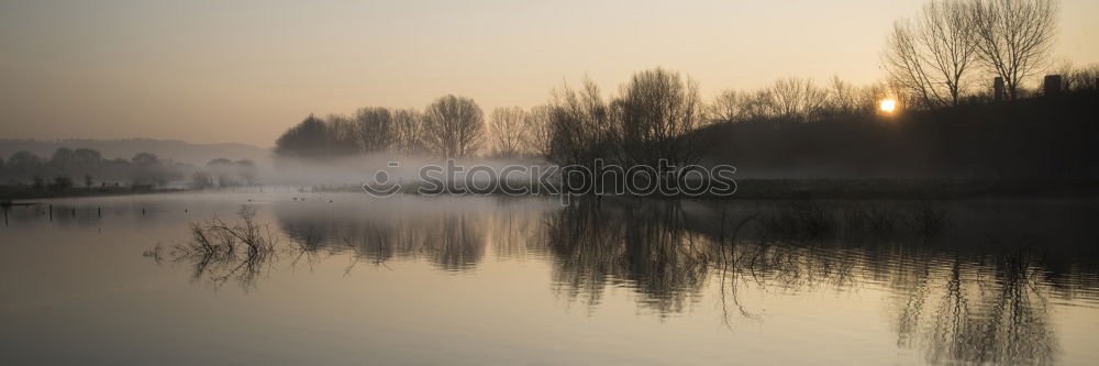 Similar – Image, Stock Photo In the morning Elbe Dawn