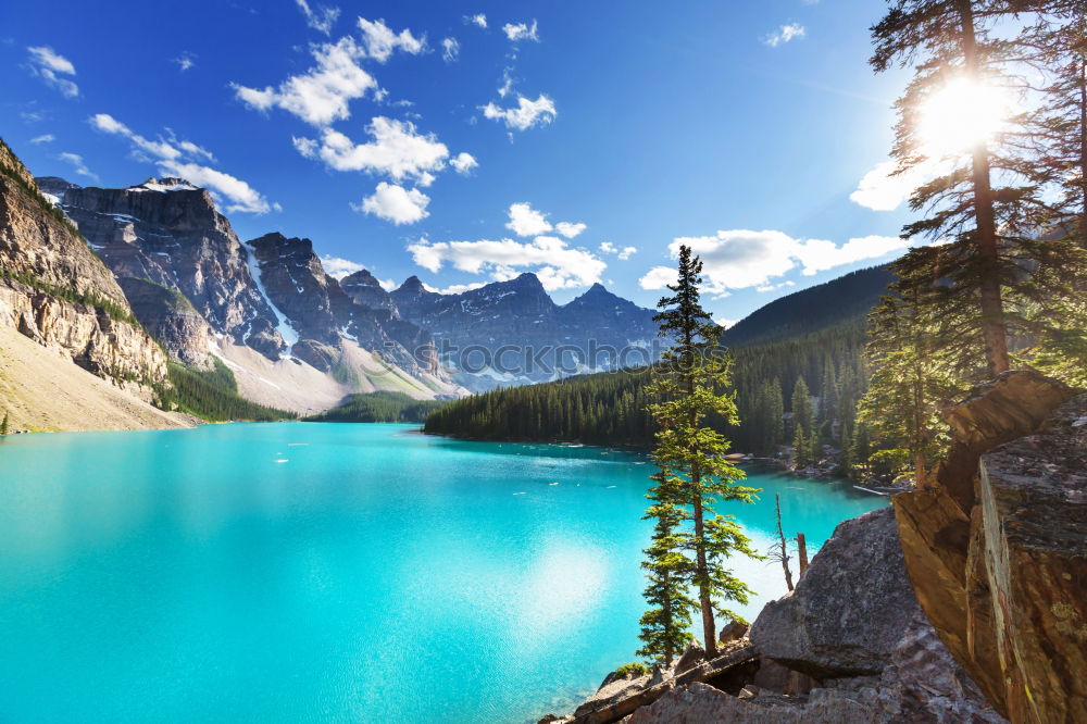 Similar – Moraine Lake, Rocky Mountains