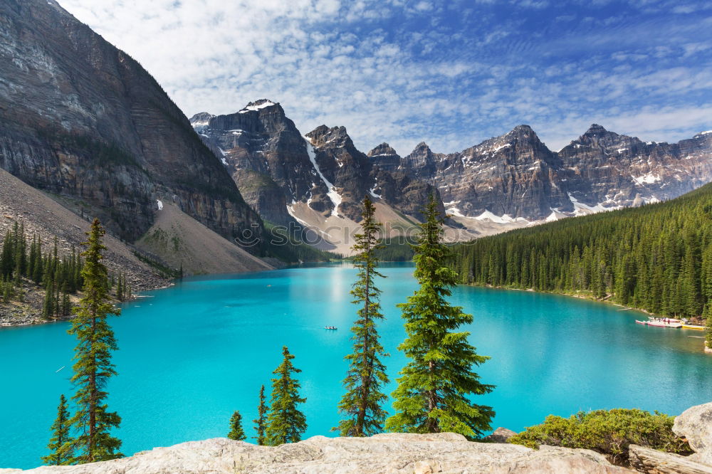 Moraine Lake, Rocky Mountains