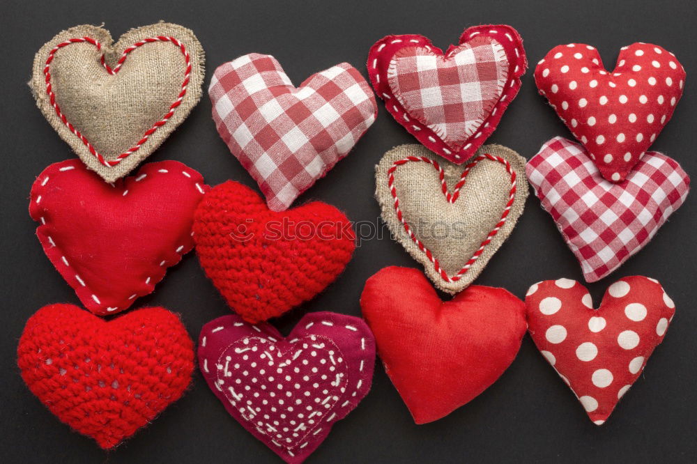 Similar – Image, Stock Photo Two hearts on a wooden board