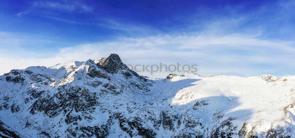 Similar – Image, Stock Photo Alps Landscape Snow Rock