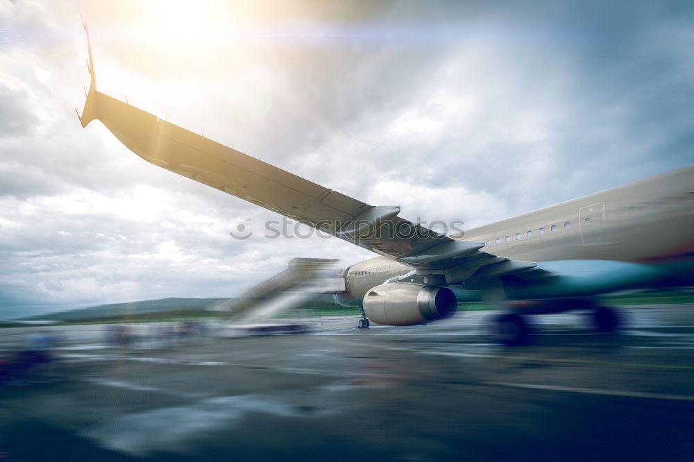 Similar – Image, Stock Photo LH 758 Frankfurt-Chennai