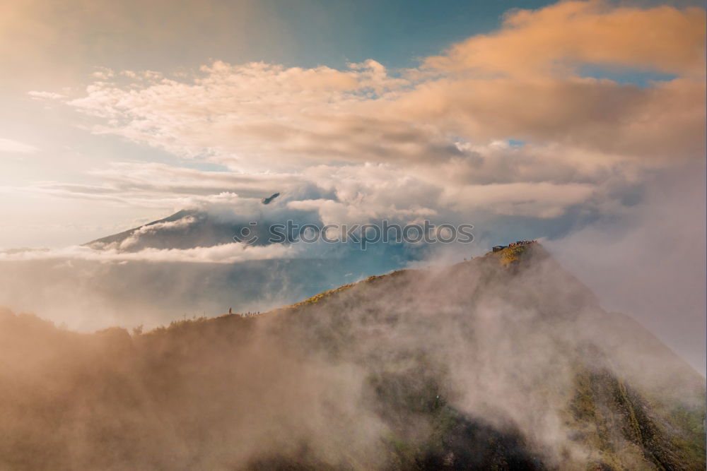 Similar – Image, Stock Photo peaks, rocks, clouds, steep, diffuse