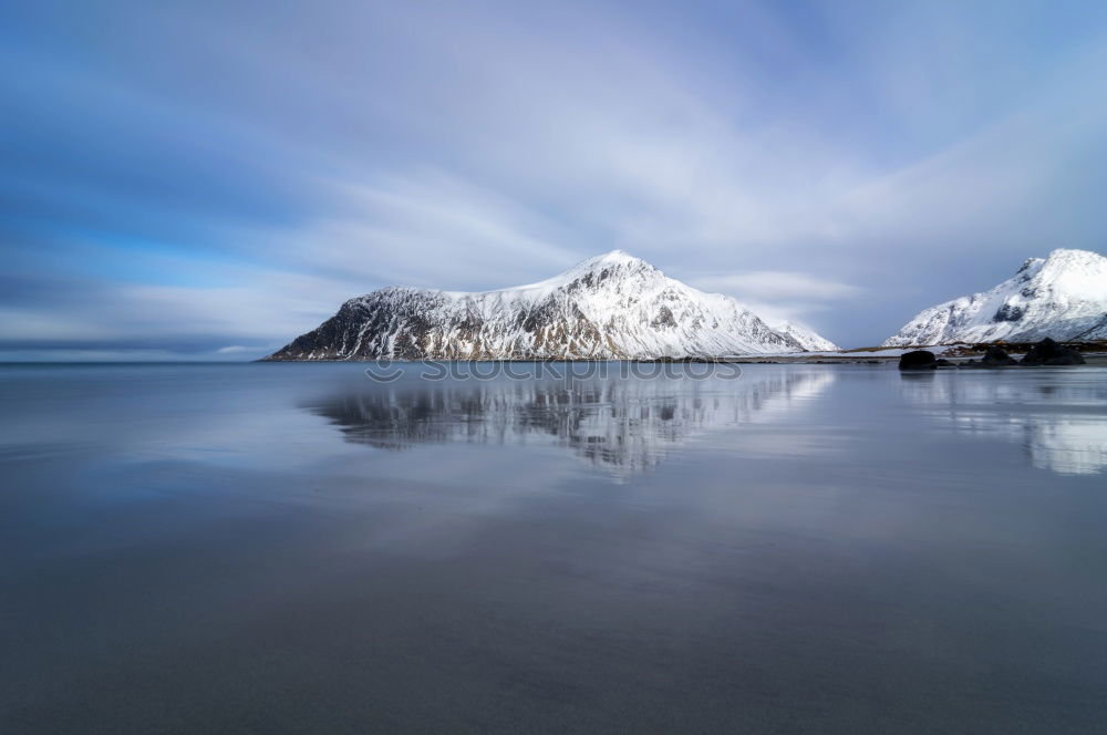 Similar – Eva Ozkoidi_Breathtaking view of the lofoen,Norway