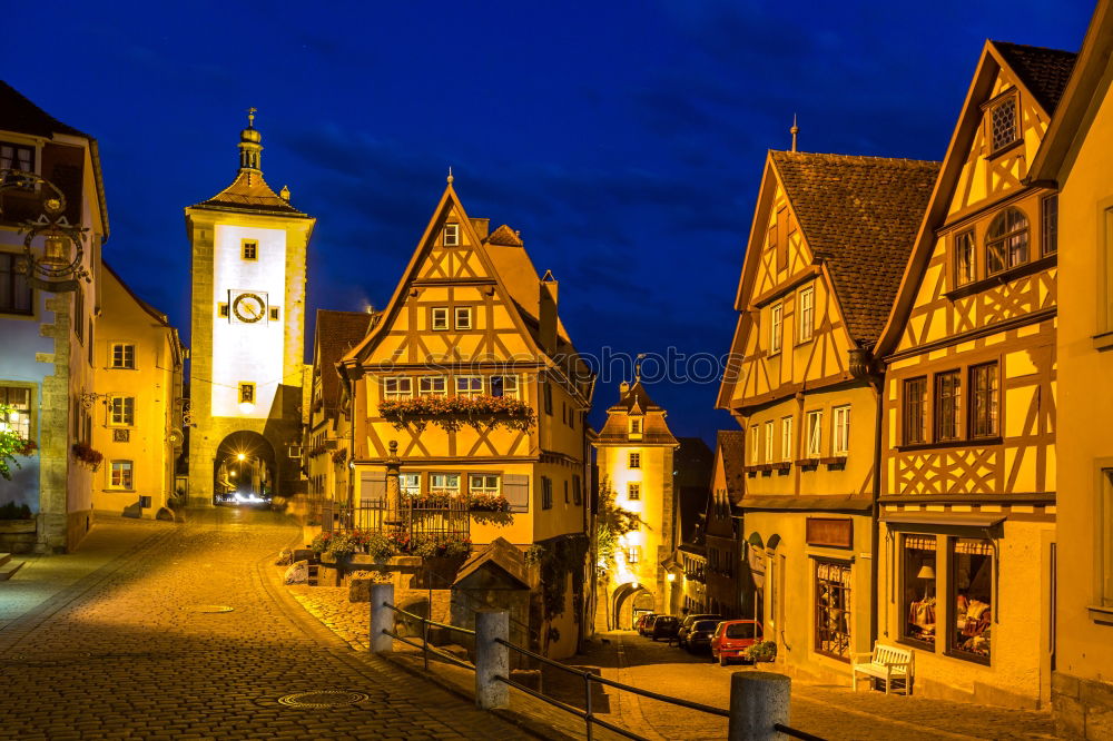 Similar – Image, Stock Photo Rothenburg ob der Tauber