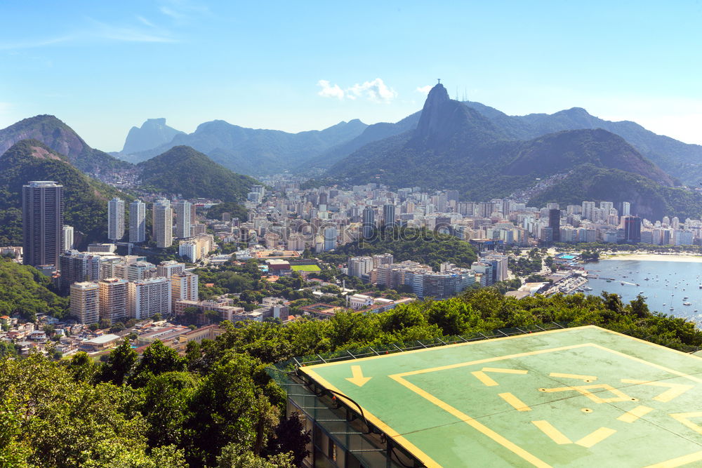 Similar – Image, Stock Photo View from the sugar loaf, Rio de Janeiro