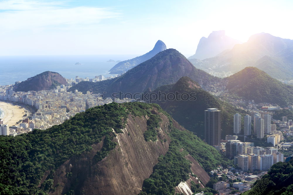 Similar – Image, Stock Photo View from the sugar loaf, Rio de Janeiro