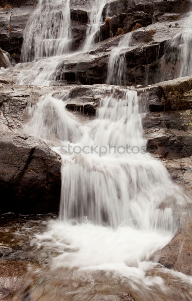 Similar – Small mountain torrent with clear fresh water