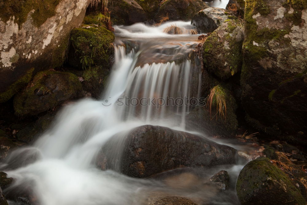 Similar – Kleiner Wasserfall