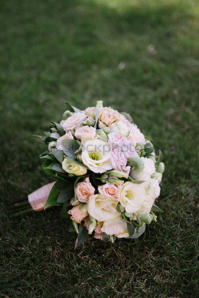 Similar – Image, Stock Photo Bridal bouquet remains bridal bouquet