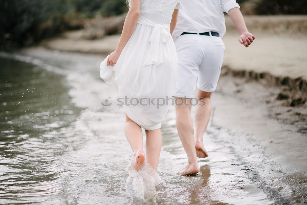 Image, Stock Photo Cool couple dancing on a road