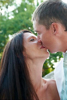 Similar – Image, Stock Photo Kiss me Wedding