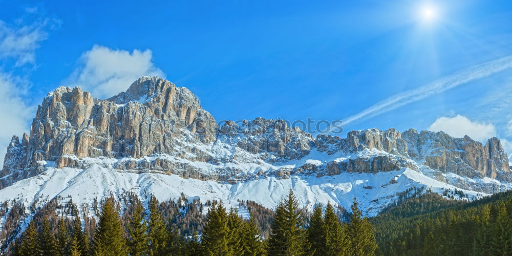 Similar – Foto Bild Zugspitze 2964 m Winter