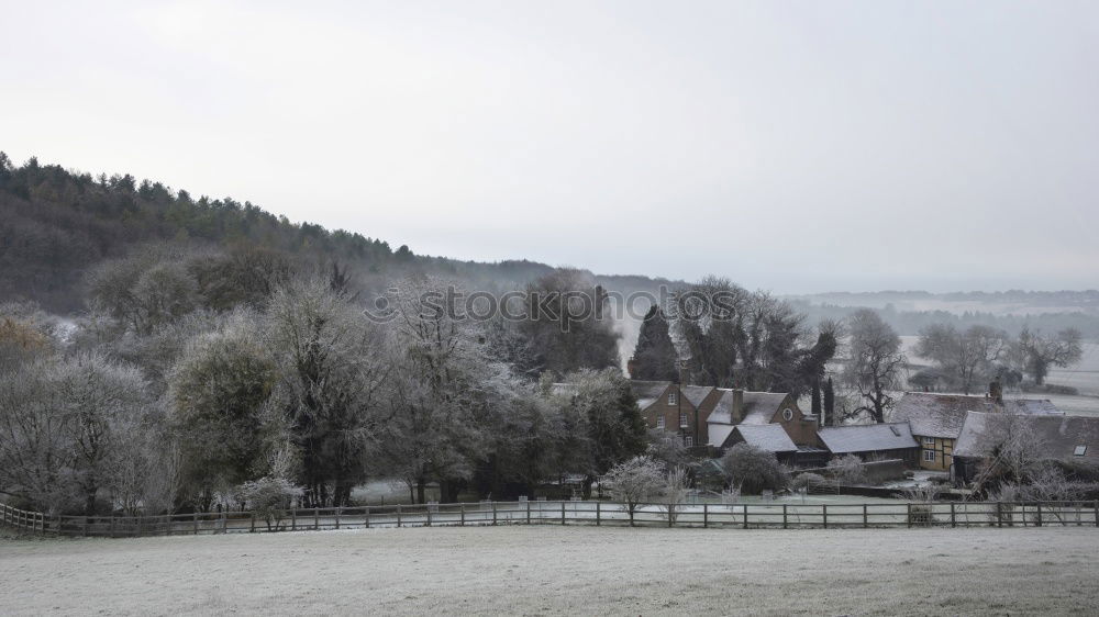 Similar – Image, Stock Photo Wuppertal-Beyenburg in the snow, Germany.