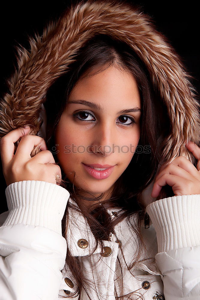 Similar – Image, Stock Photo face Feminine Young woman