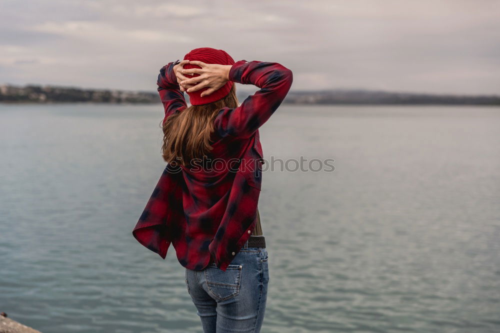 Similar – Image, Stock Photo . Feminine Young woman