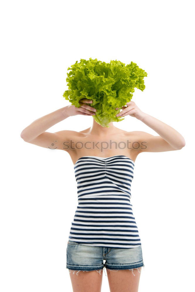 Similar – Image, Stock Photo Vegan girl holding a bunch of swiss cahrd