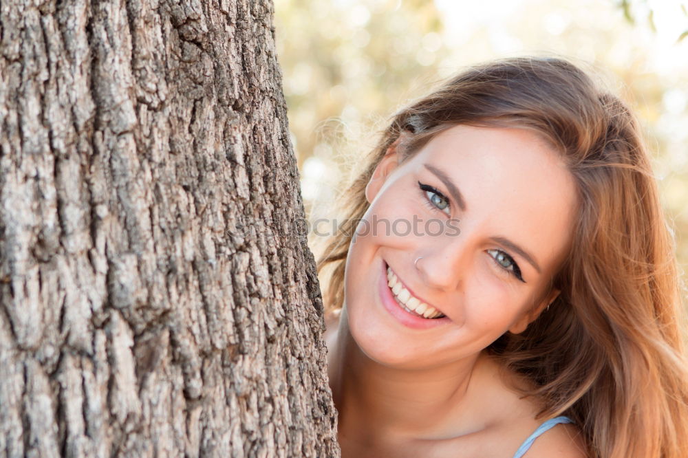 Similar – Image, Stock Photo A pretty girl in the countryside