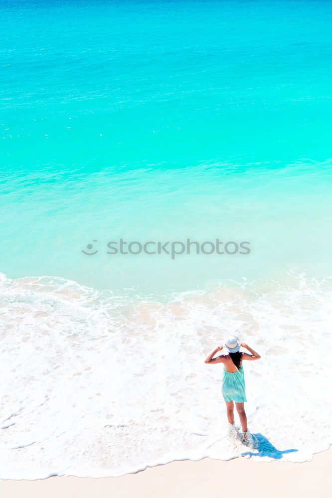 Similar – Image, Stock Photo Girl at Bavaro Beaches in Punta Cana, Dominican Republic