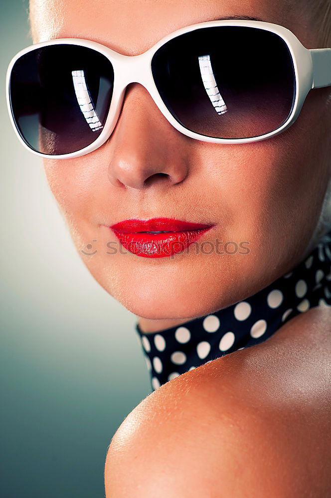 Similar – Woman with sunglasses