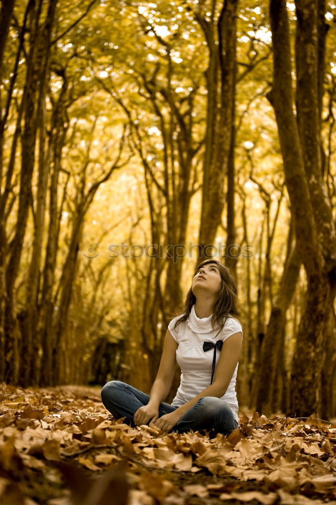 Similar – Image, Stock Photo test seating Young woman