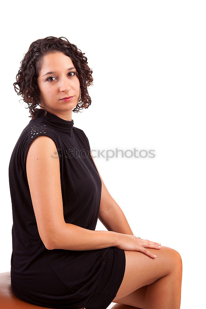 Similar – Image, Stock Photo cheerful black afro woman outdoors