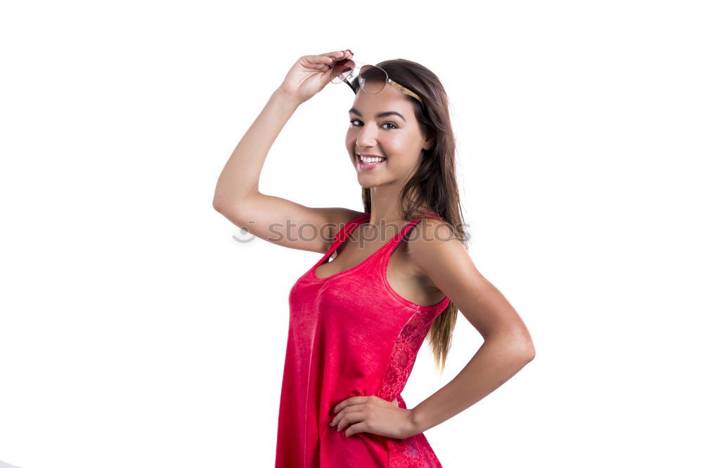 Similar – Image, Stock Photo Attractive stylish woman in off the shoulder dress