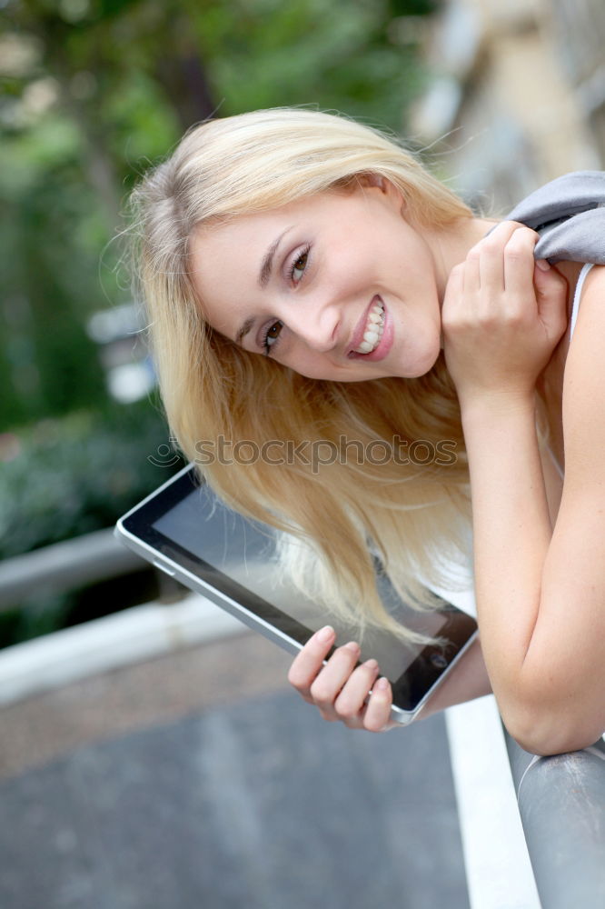 Similar – cheerful young woman