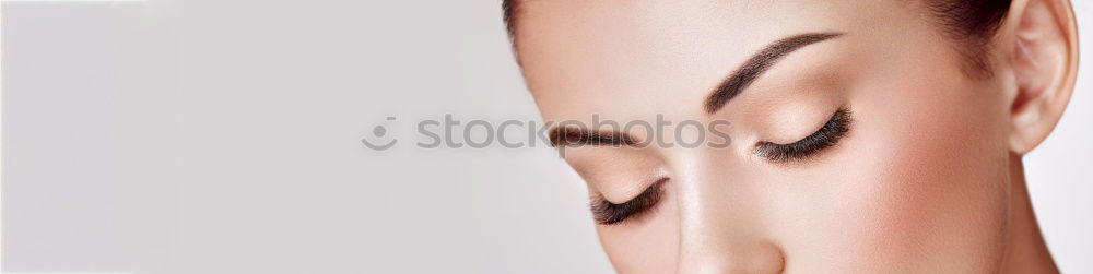 Similar – Image, Stock Photo silk matt Woman Eyelash