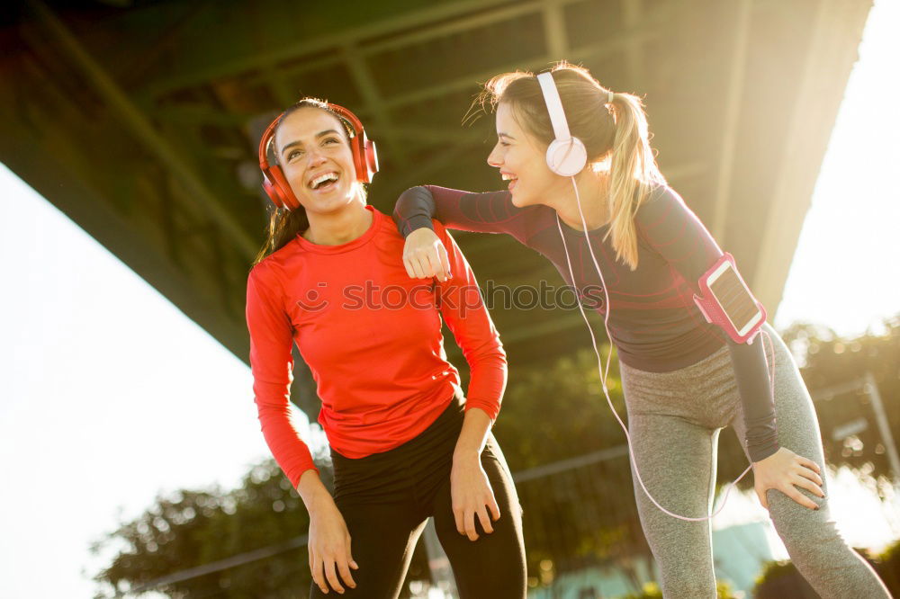 Similar – Image, Stock Photo Runner women Lifestyle