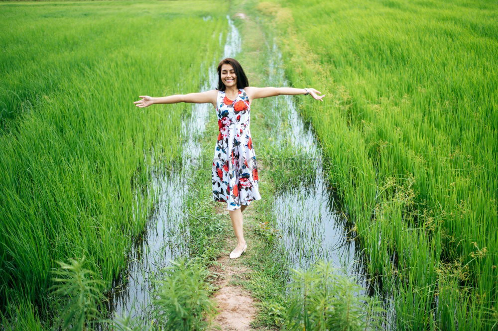 Similar – Image, Stock Photo in the cornfield