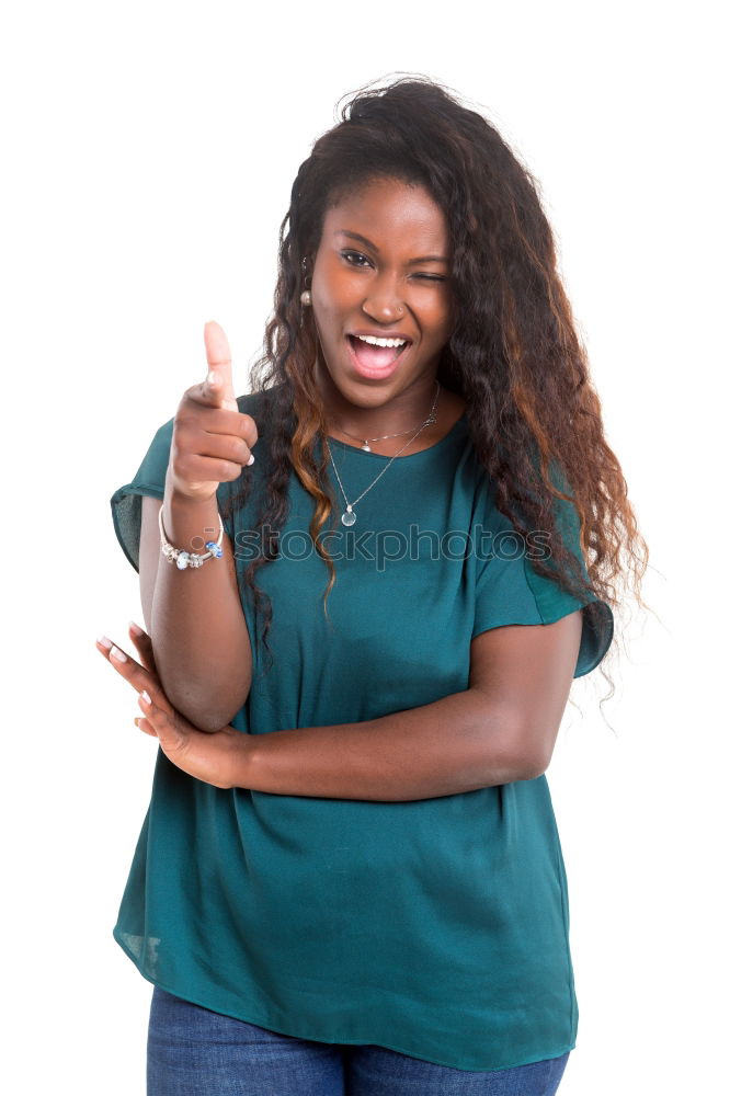 Similar – Smiling young adult woman talking on the phone