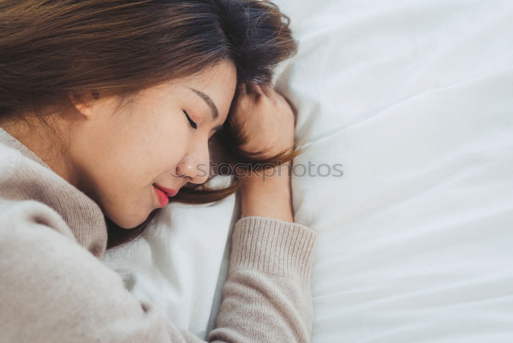 Similar – Image, Stock Photo Woman sitting and relaxing on floor