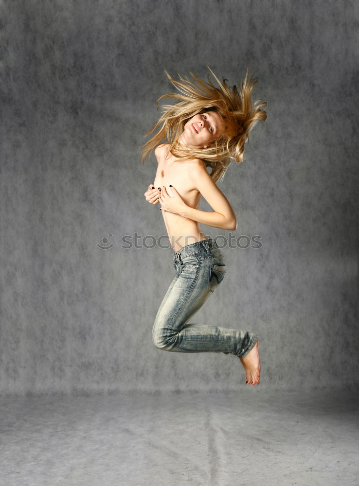 Similar – Image, Stock Photo happy model girl Lifestyle