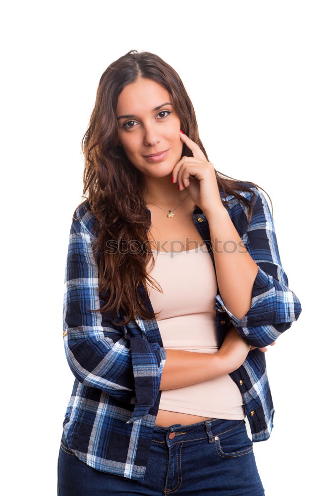 Similar – Image, Stock Photo portrait of young woman with sunglasses